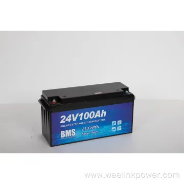 Customized High Efficiency 24V 100ah Lithium Ion Battery